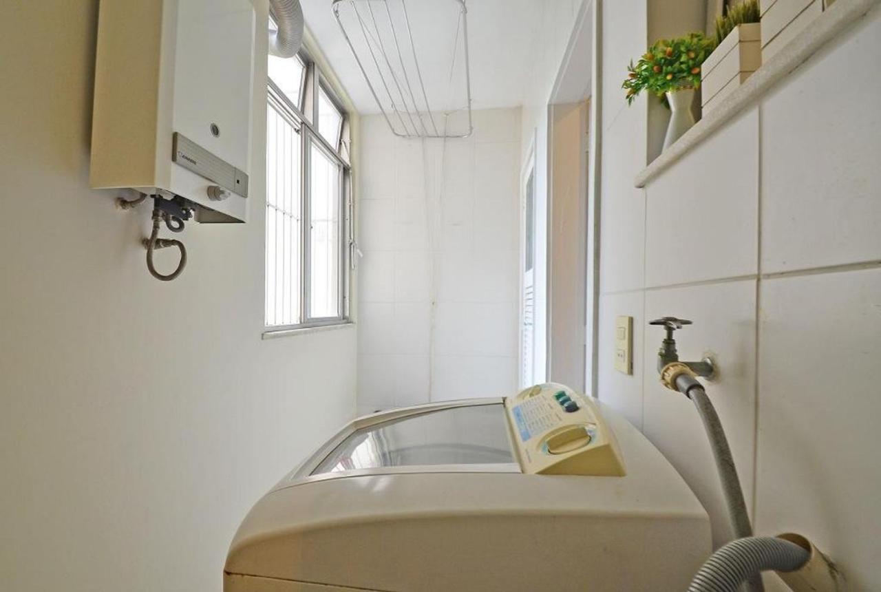 ريو دي جانيرو Confortavel E Seguro 2 Quartos Com Varanda No Leme المظهر الخارجي الصورة